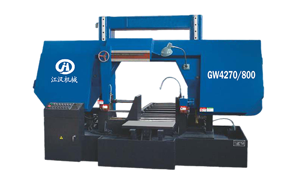 锦屏GW4270/800双柱龙门卧式带锯床